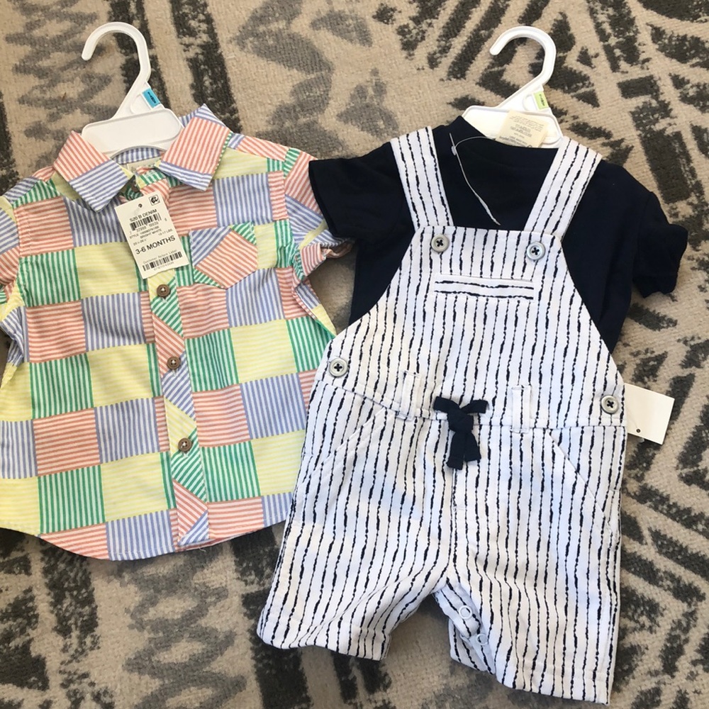 Baby boy outfit and top
